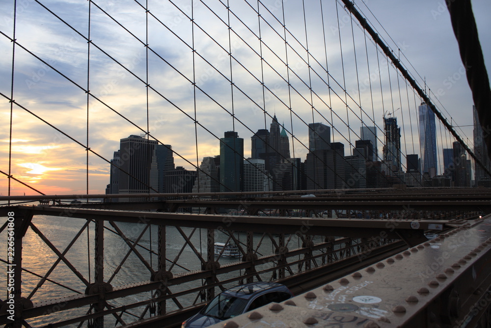 Obraz premium Puente de Brooklyn 