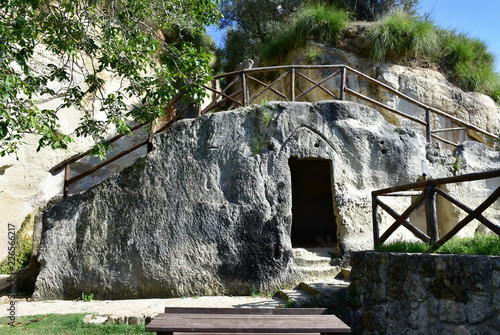 rocky settlement of Zungri,Calabria
 in Italy