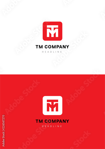 TM company logo template.