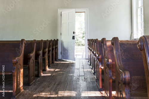Church tower  at the Old Brick Church