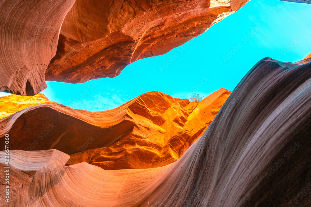 View of Antelope Canyon and Sky View of Antelope Canyon and Sky