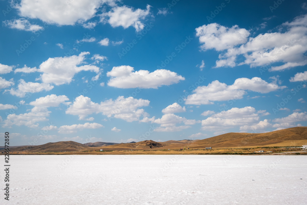 Obraz premium Salt lake in Turkey
