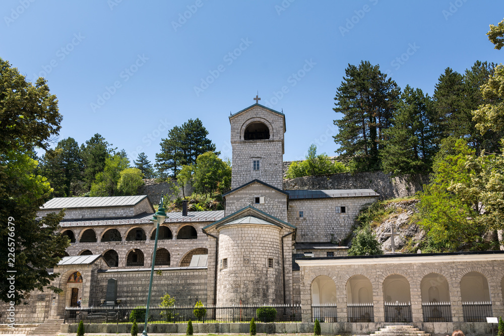Cetinje Monastery is a Serbian Orthodox monastery - obrazy, fototapety, plakaty 