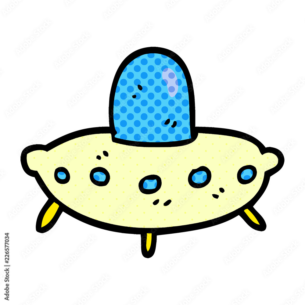 cartoon doodle alien spaceship cartoon doodle alien spaceship