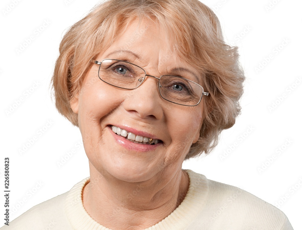 Fototapeta premium grandmother portrait