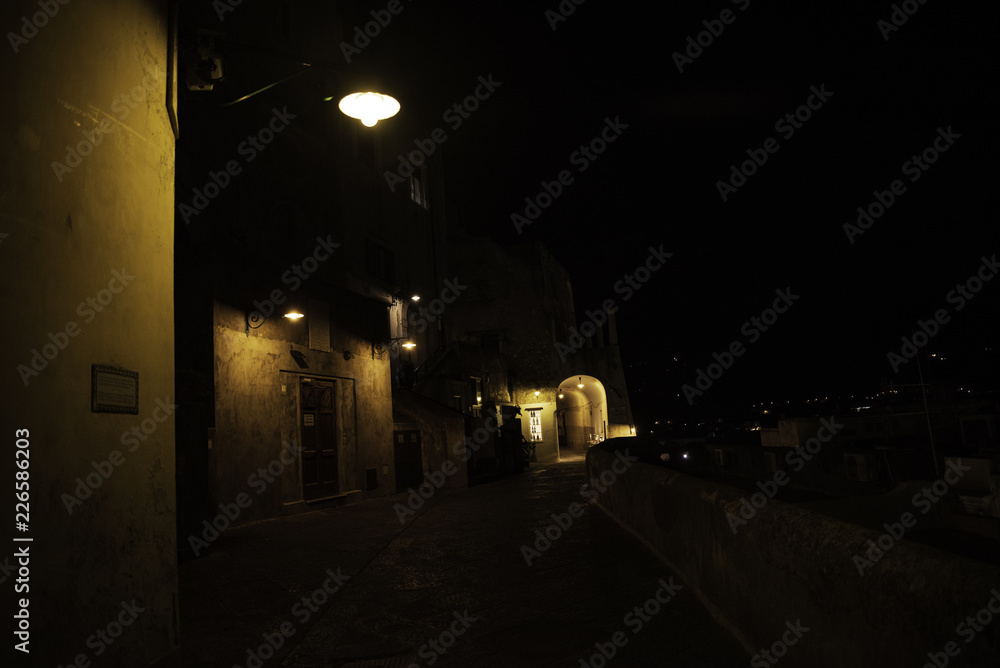Capri Evening Street Capri Evening Street