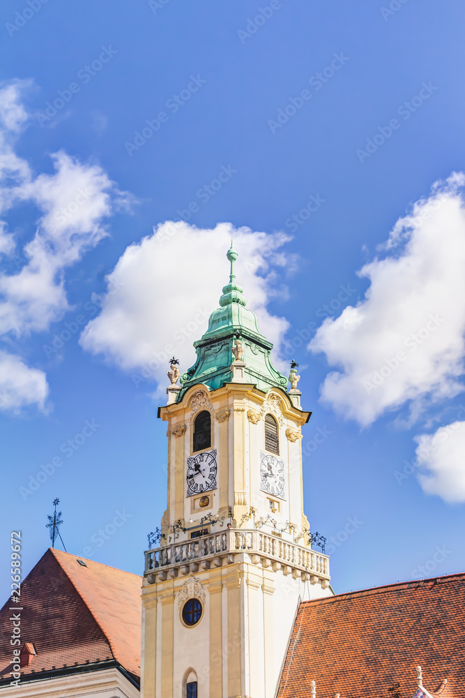 Altes Rathaus in der Altstadt von Bratislava