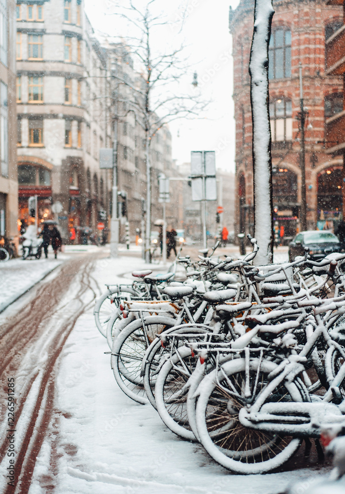 First snow of the year