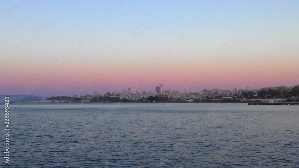 San Francisco Skyline as seen from Chrissy Field in San Francisco, California, USA. San Francisco Skyline as seen from Chrissy Field in San Francisco, California, USA.