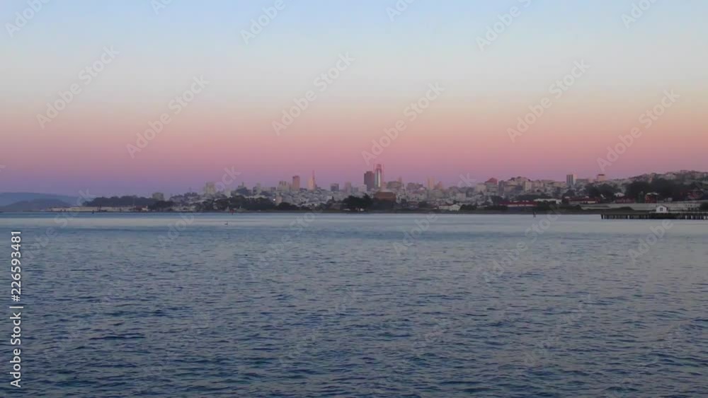 San Francisco Skyline as seen from Chrissy Field in San Francisco, California, USA. San Francisco Skyline as seen from Chrissy Field in San Francisco, California, USA.