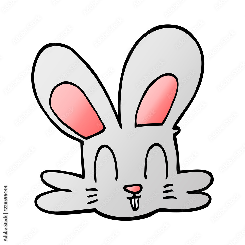 cartoon doodle cute bunny