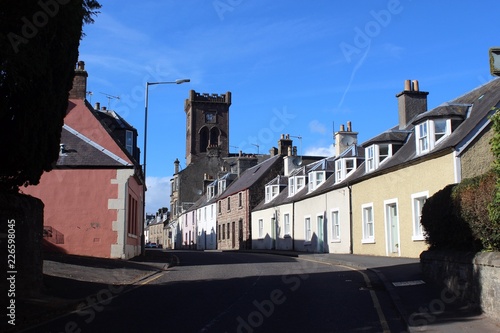 Main Street, Doune, Perthshire, Scotland. photo