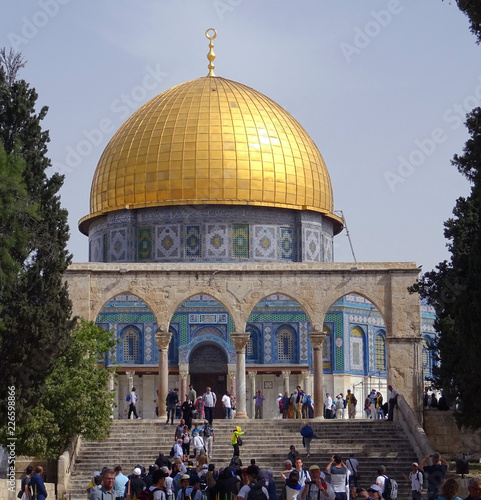 Dome of the Rock Jerusalem Close View