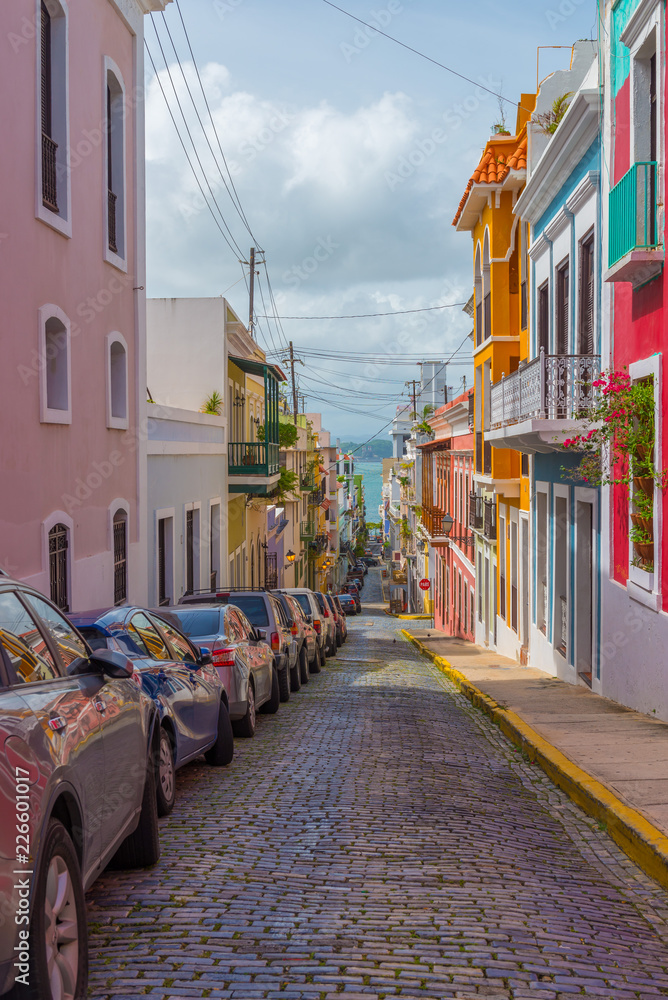 Colorful Streets of Puerto Rico
