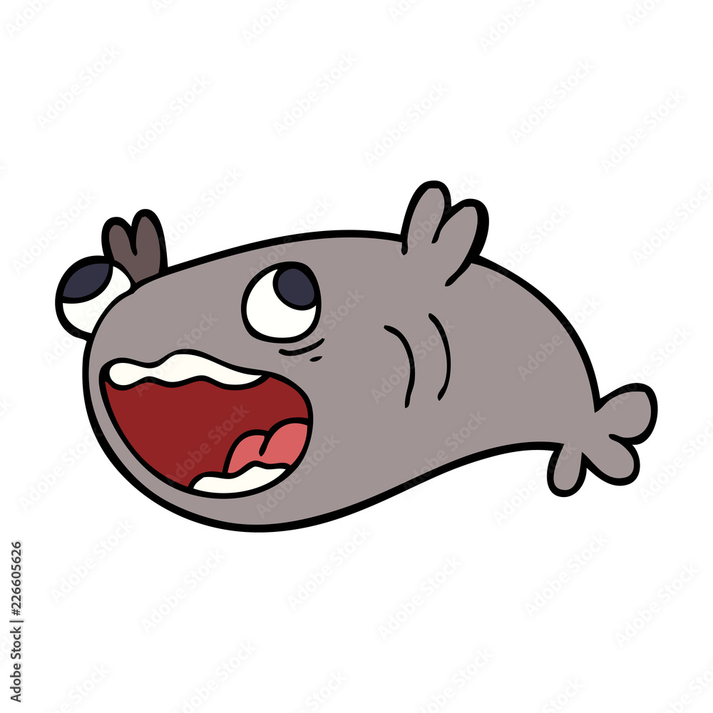 cartoon doodle of a fish cartoon doodle of a fish