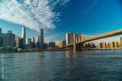Blick auf Down Town über East River © Denis Feldmann