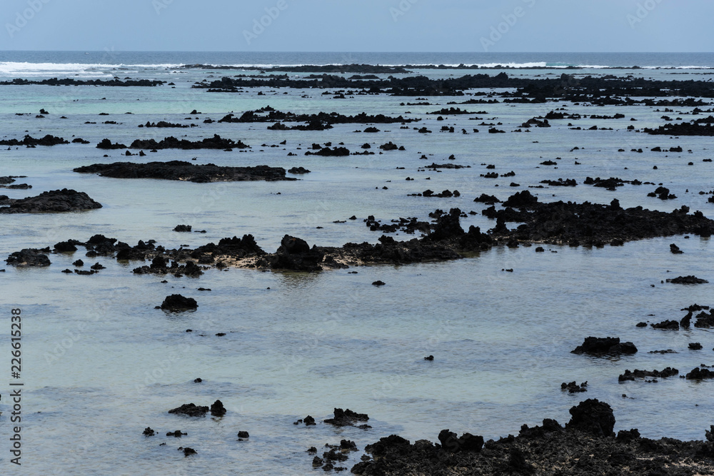 Fototapeta premium Lanzarote and La Graciola Spain