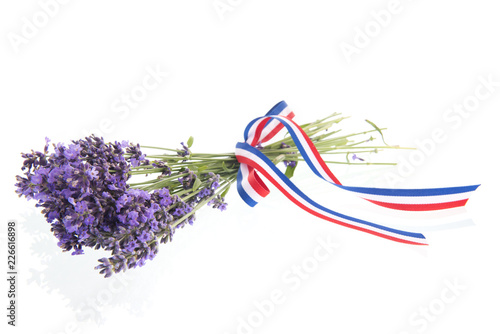Fototapeta Naklejka Na Ścianę i Meble -  Bouquet Lavender on white background