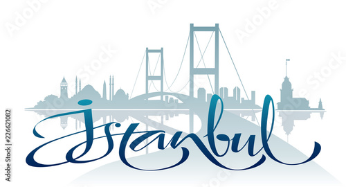 İstanbul yazısı ve Logo photo