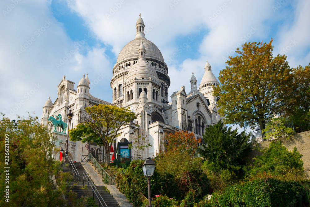 Basilica Sacre Couer at Montmartre in Paris