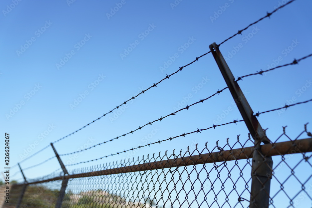 Barbed wire Barbed wire