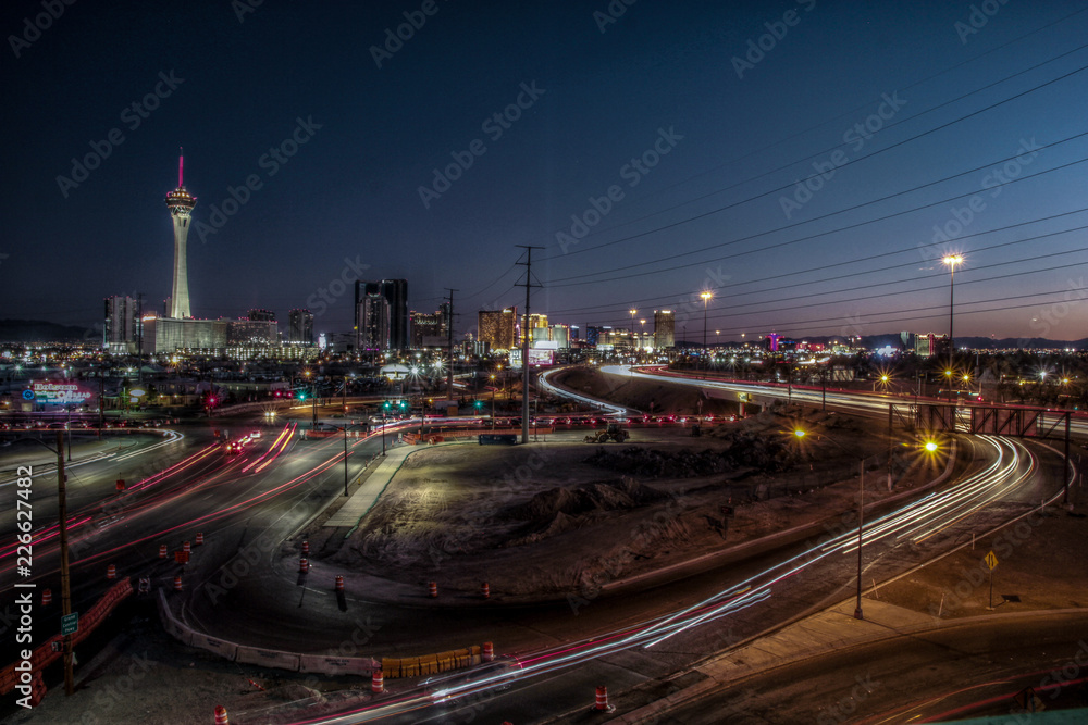 Obraz premium Las Vegas: Street