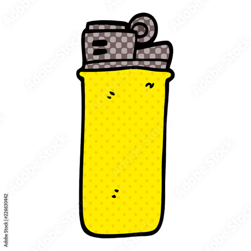 cartoon doodle disposable lighter
