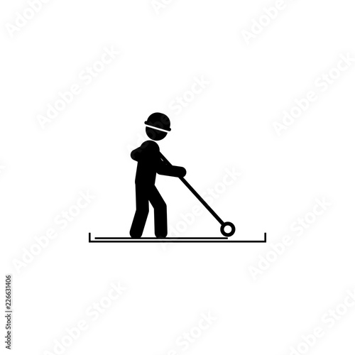 construction, waterproof worker icon. Element of construction worker for mobile concept and web apps. Detailed construction, waterproof icon can be used for web and mobile