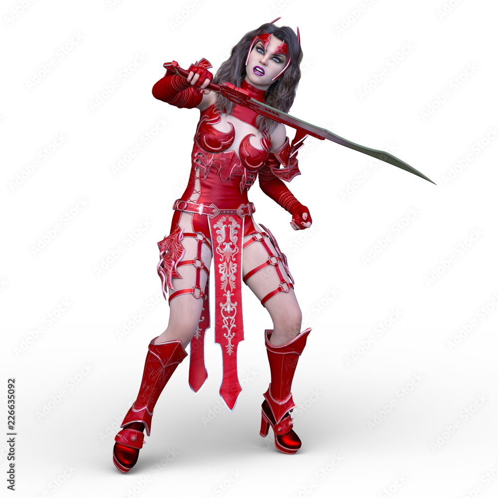戦う女戦士 戦う女戦士