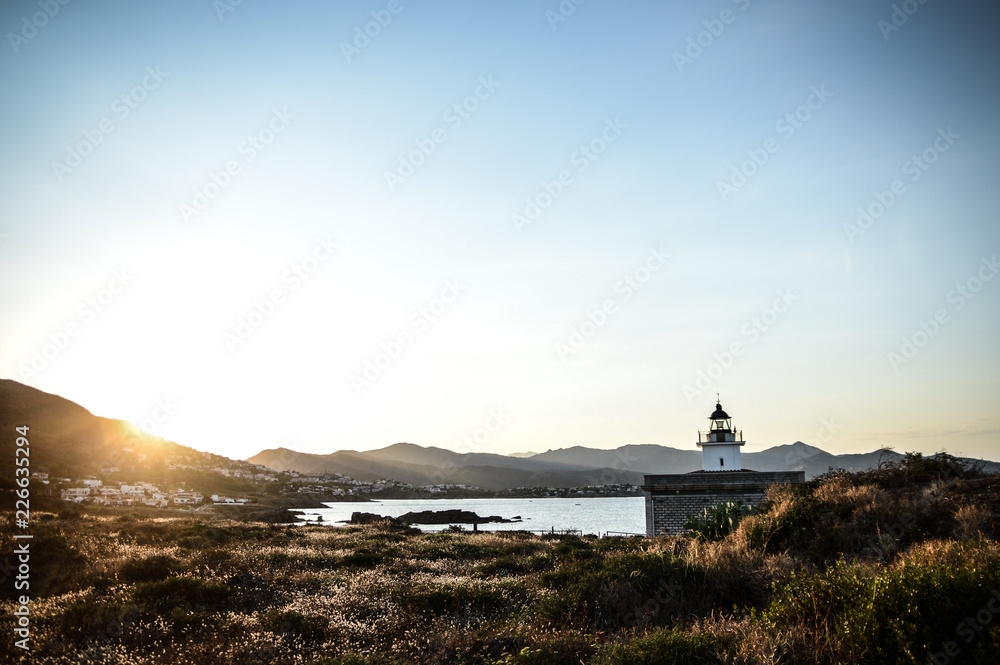 Lighthouse in El port de la Selva