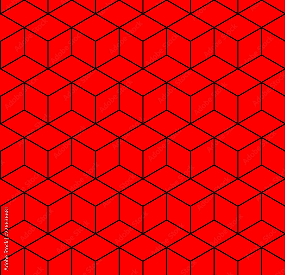 Hexagon seamless geometric pattern Hexagon seamless geometric pattern