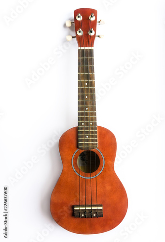 Hawaiian Ukulele guitar isolated