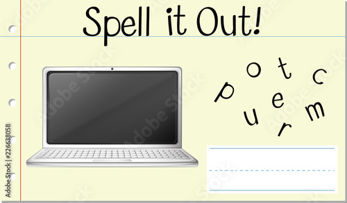 Spell english word computer