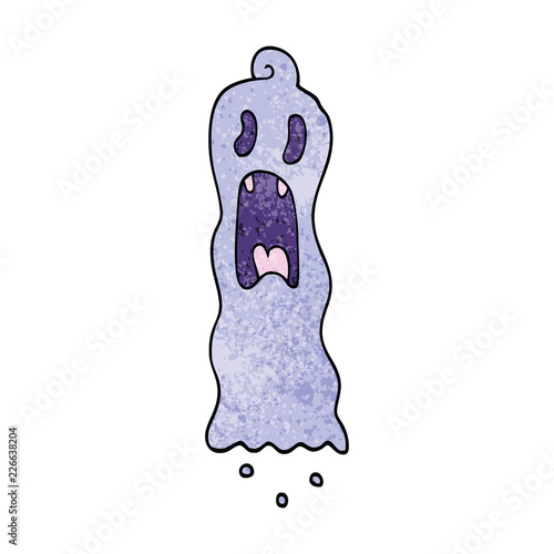 cartoon doodle spooky ghost