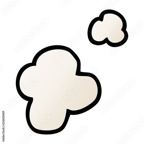 cartoon doodle poof of smoke