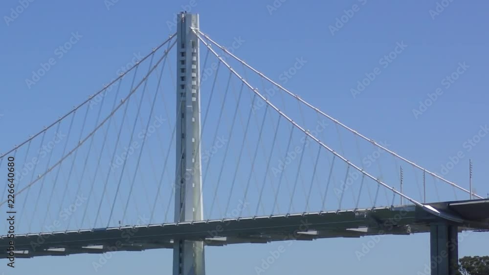 The Bay Bridge in San Francisco, California, USA, circa May 2017 The Bay Bridge in San Francisco, California, USA, circa May 2017