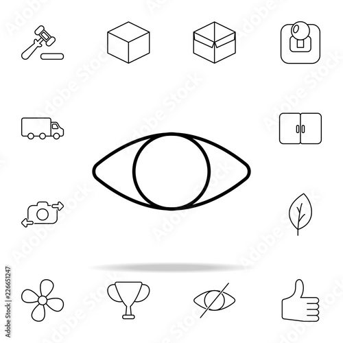 seen sign icon. Web icons universal set for web and mobile