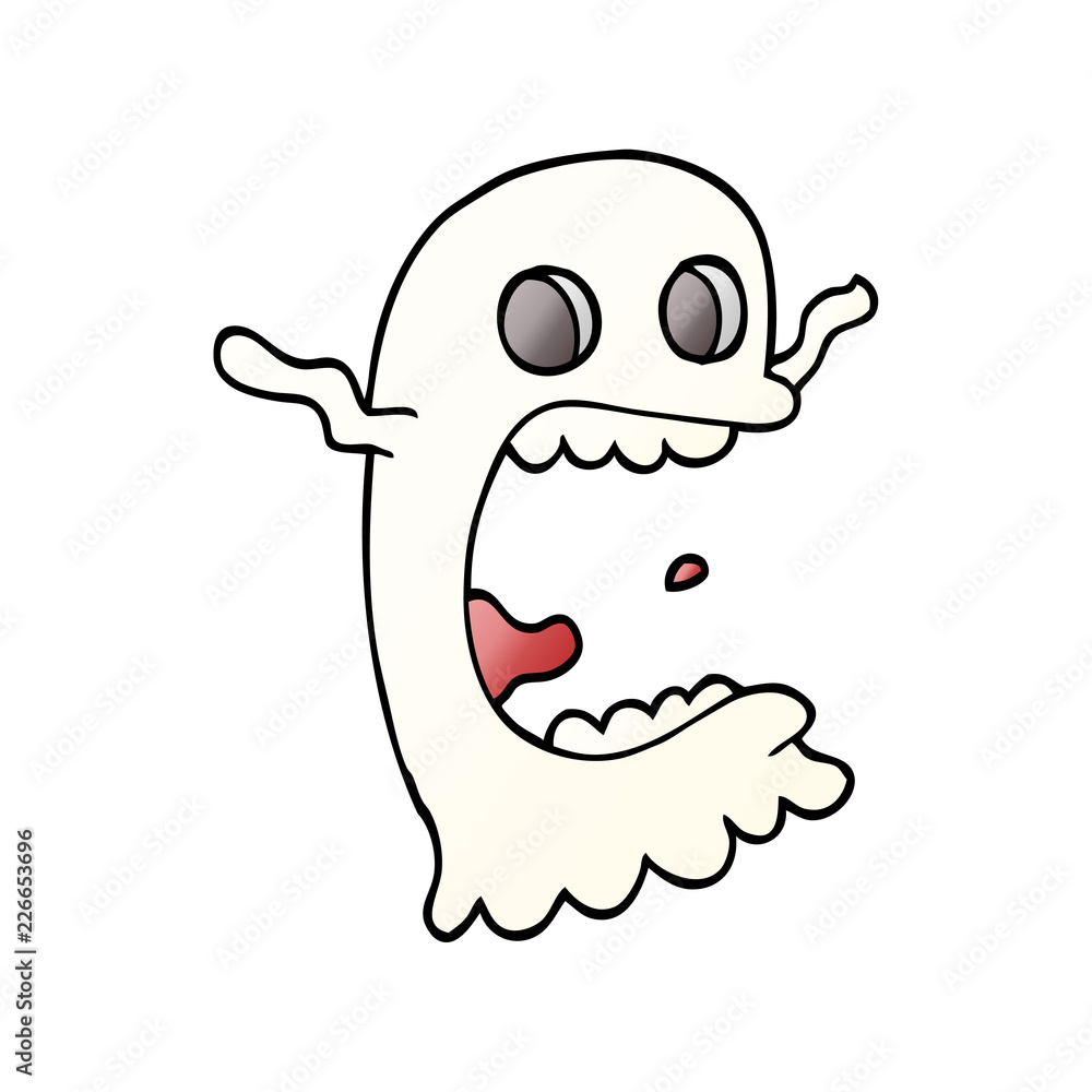 cartoon doodle spooky ghost cartoon doodle spooky ghost