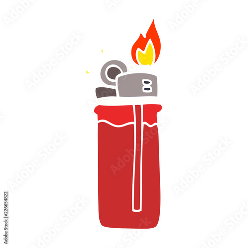 cartoon doodle disposable lighter