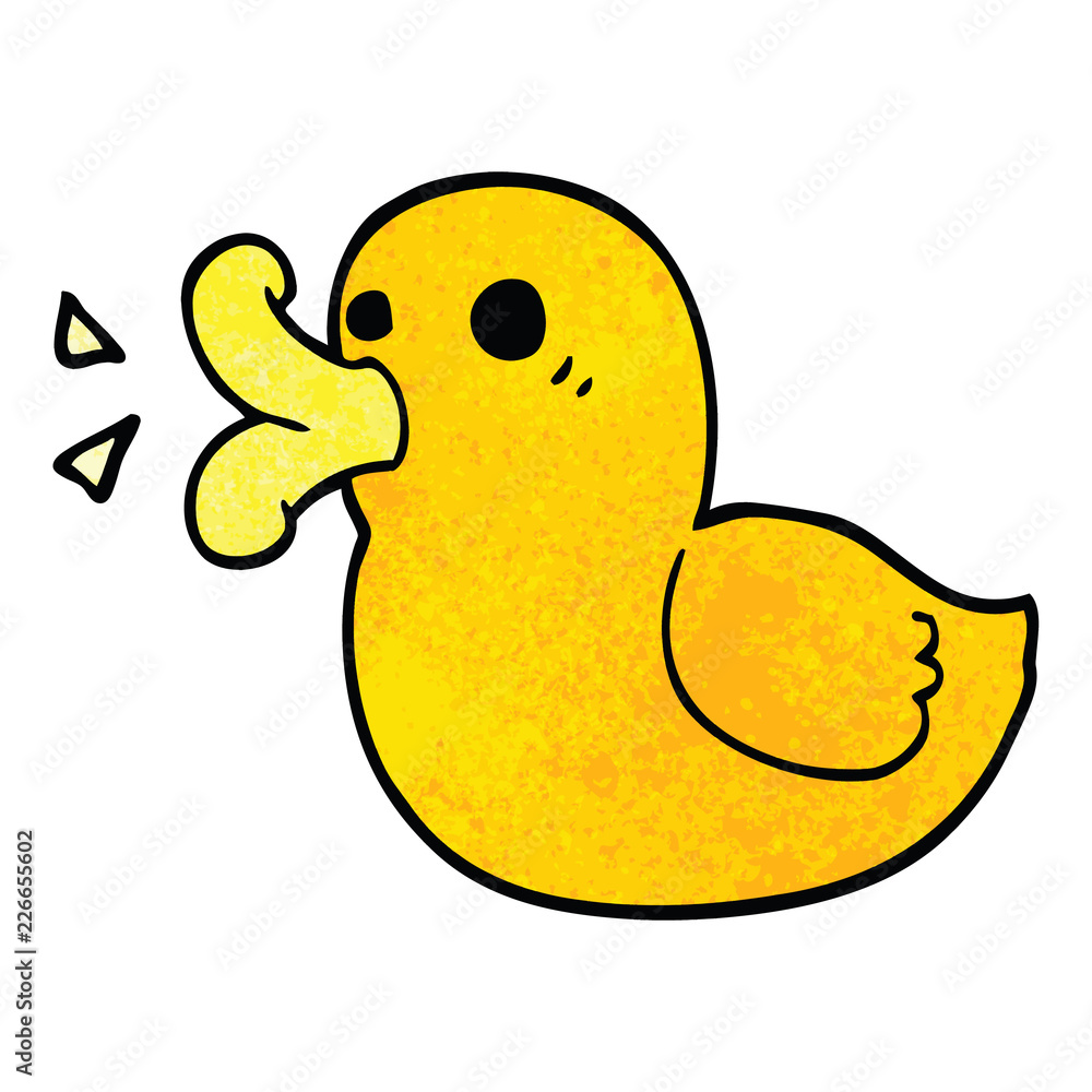 cartoon doodle rubber duck cartoon doodle rubber duck