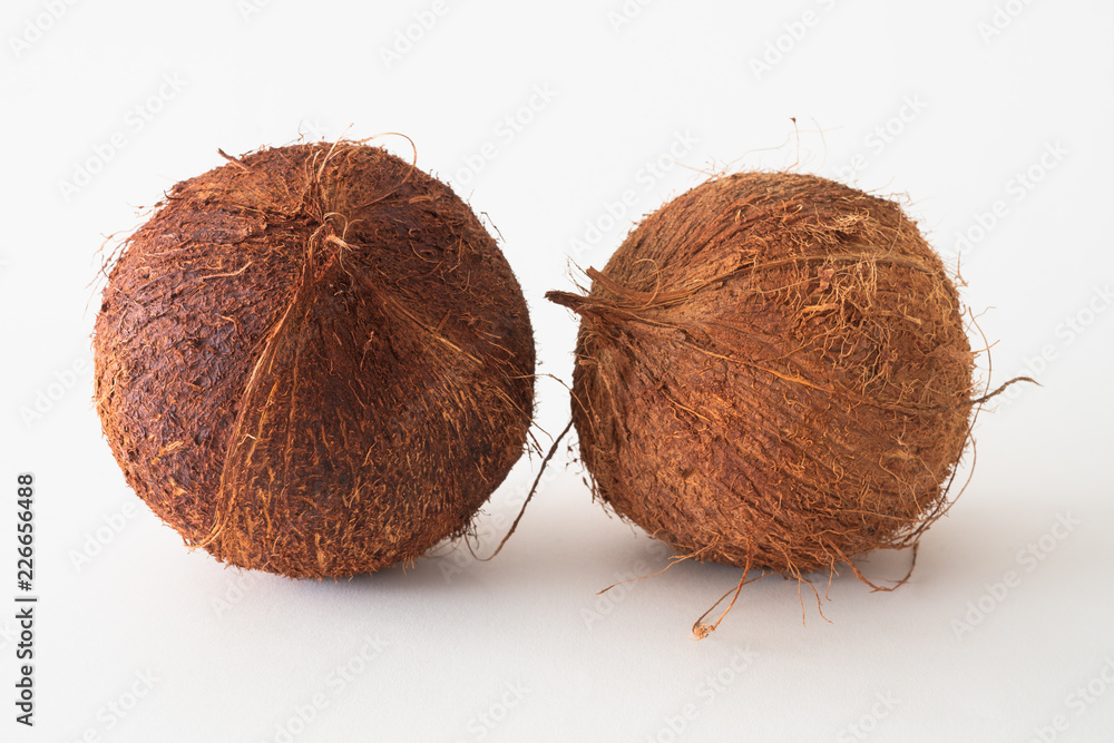 coconut isolated on white background coconut isolated on white background