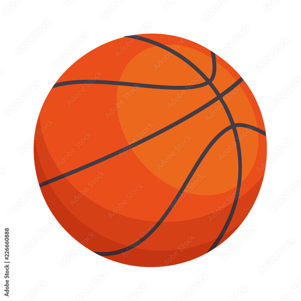 basketball balloon sport icon