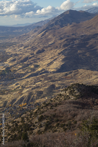 Foothills and mountains