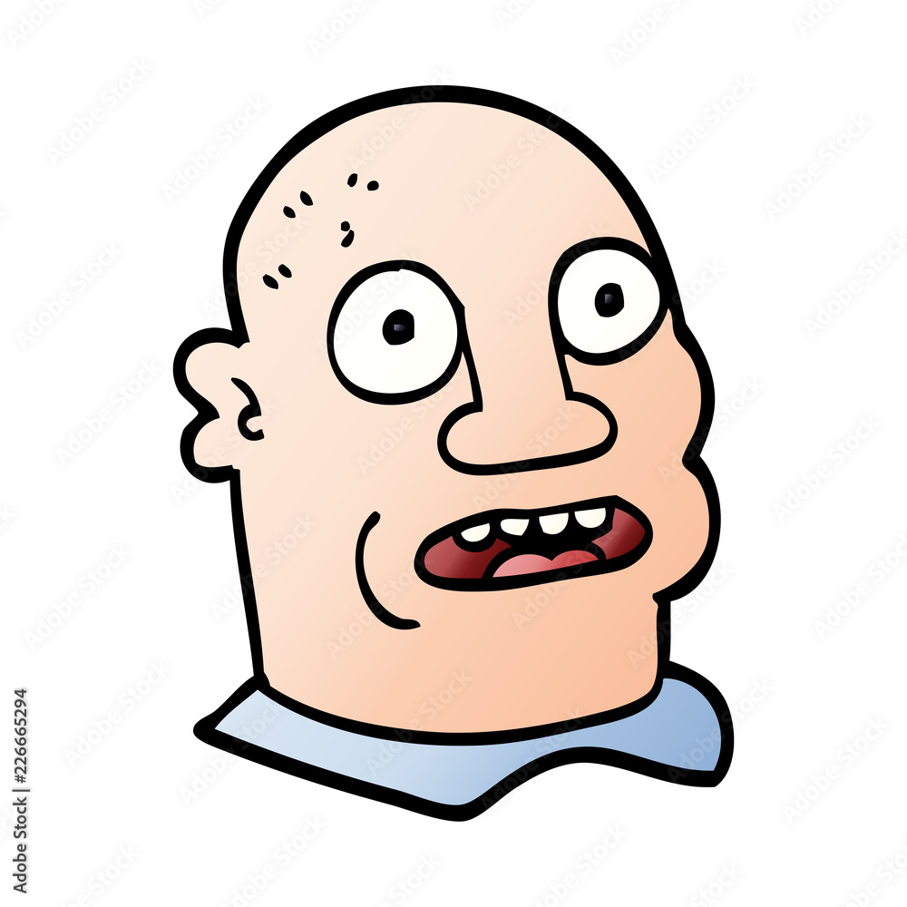 cartoon doodle of a mans head cartoon doodle of a mans head