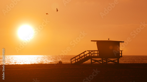 Sunset Over the Beach 1 © AdobeLibrary