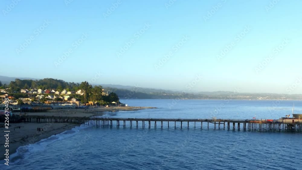 Capitola Wharf in Capitola by the Sea in Santa Cruz County, California, USA Capitola Wharf in Capitola by the Sea in Santa Cruz County, California, USA