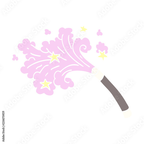 cartoon doodle magic trick