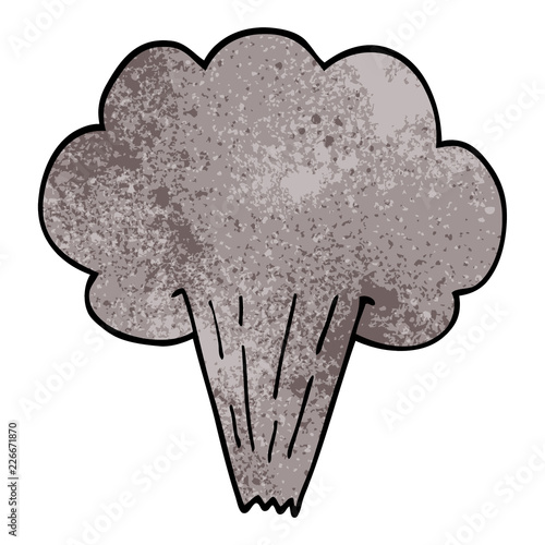 cartoon doodle whooshing cloud
