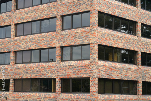 close up on the office building exterior