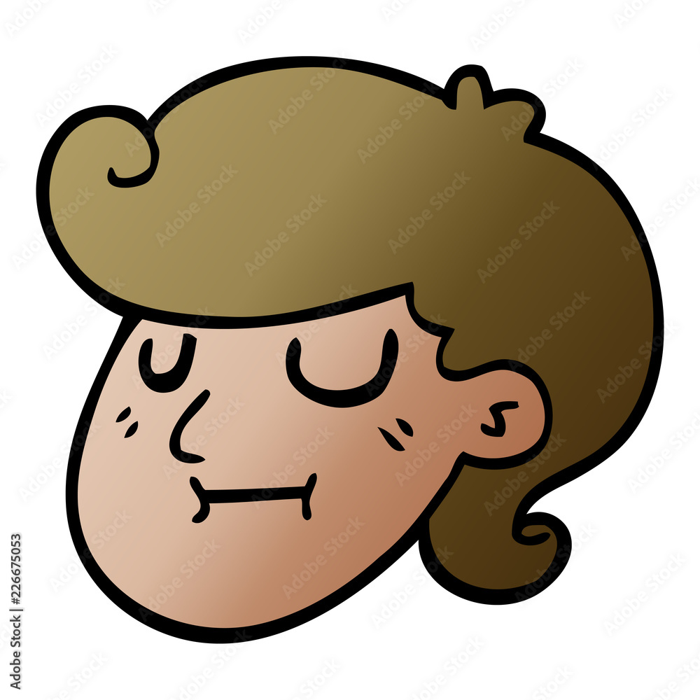 cartoon doodle of a girls face cartoon doodle of a girls face